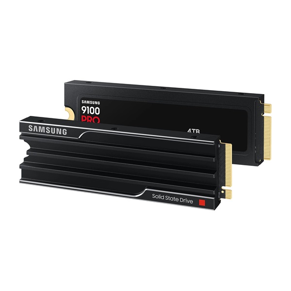 SAMSUNG 9100 PRO with Heatsink PCIe 5.0 NVMe™ M.2 SSD 4TB (MZ-VAP4T0CW)