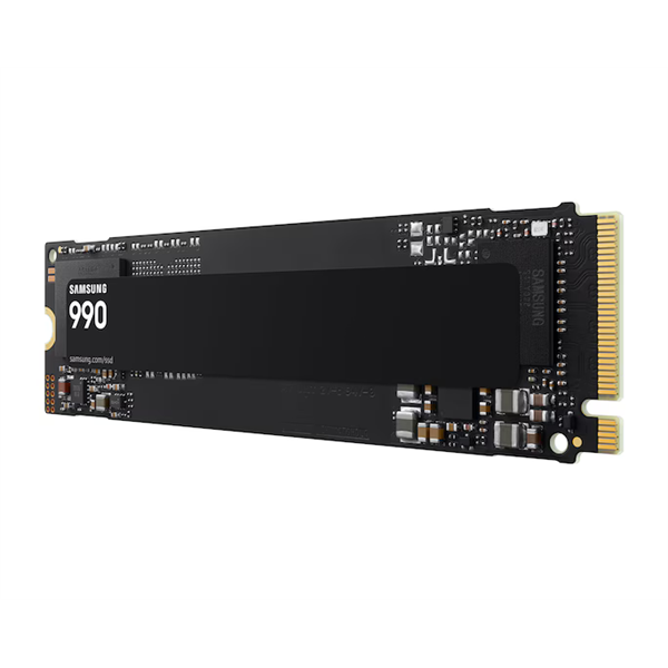 SAMSUNG 990, PCIe 4.0, NVMe 2.0, 1TB  R: 7150 MB/s  W: 7250 MB/s (MZ-V9V1T0BW)