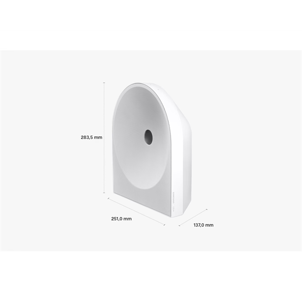 SAMSUNG HW-LS51H Wifi-bluetooth vezeték nélküli hangszóró, Fehér (HW-LS51H/EN)