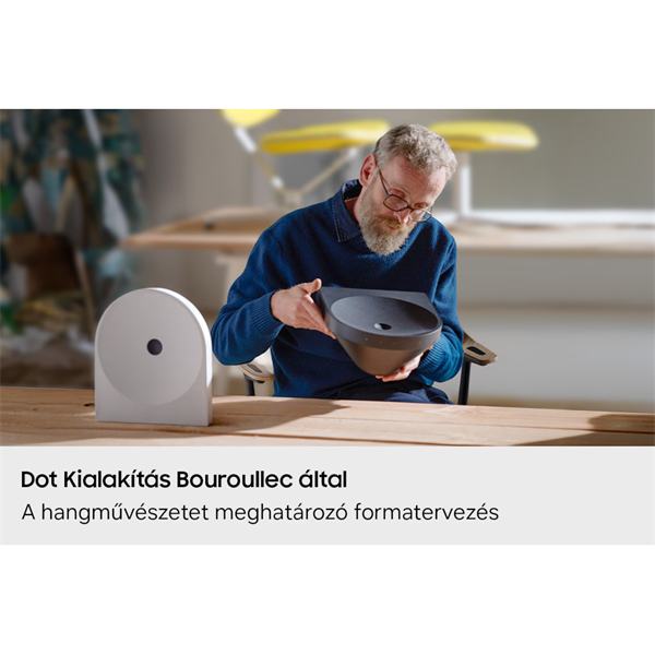 SAMSUNG HW-LS51H Wifi-bluetooth vezeték nélküli hangszóró, Fehér (HW-LS51H/EN)