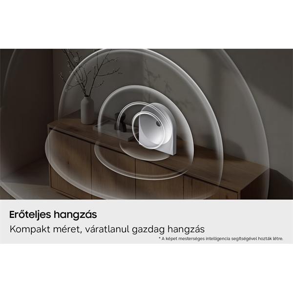 SAMSUNG HW-LS51H Wifi-bluetooth vezeték nélküli hangszóró, Fehér (HW-LS51H/EN)