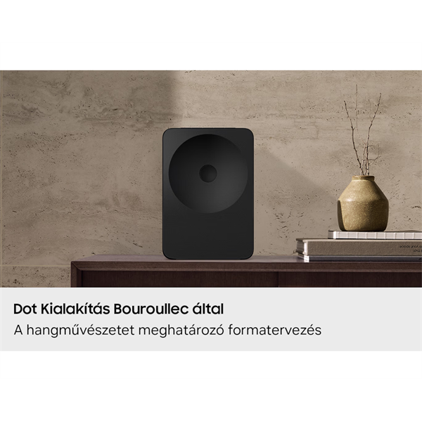 SAMSUNG HW-LS70H WiFi-Bluetooth vezeték nélküli hangszóró, Fekete (HW-LS70H/EN)