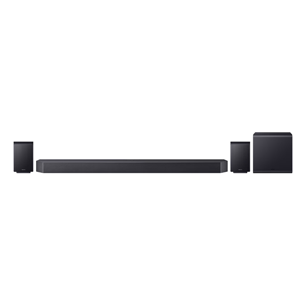 SAMSUNG HW-Q990H 11.1.4 csatornás hangprojektor mélynyomóval és hátsó hangszórókkal, Fekete (HW-Q990H/EN)