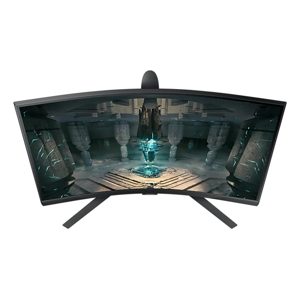 SAMSUNG Ívelt Gaming&Smart 240Hz VA monitor 32" G65B, 2560x1440, 16:9, 350cd/m2, 1ms, DP/2xHDMI/2xUSB/LAN/WiFi/BT, Pivot (LS32BG650EUXEN)
