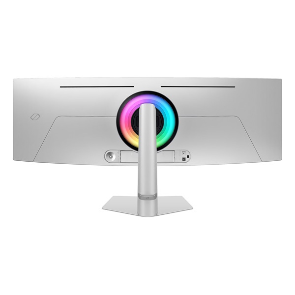 SAMSUNG Ívelt Gaming 240Hz OLED monitor 49" G93SD, 5120x1440, 32:9, 250cd/m2, 0.03ms, HDMI/MicroHDMI/DP (LS49DG934SUXEN)