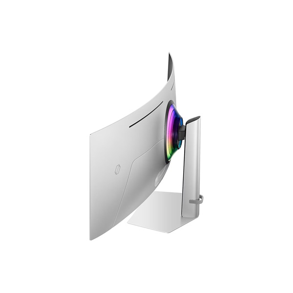 SAMSUNG Ívelt Gaming 240Hz OLED monitor 49" G93SD, 5120x1440, 32:9, 250cd/m2, 0.03ms, HDMI/MicroHDMI/DP (LS49DG934SUXEN)