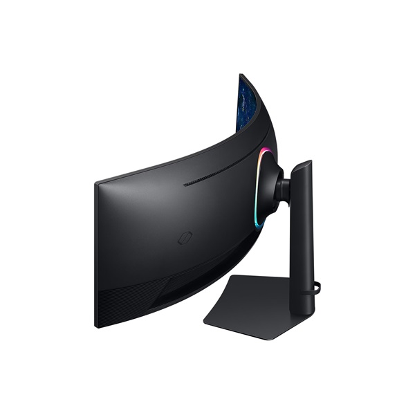SAMSUNG Ívelt Gaming 240Hz VA monitor 49" G9 G95C, 5120x1440 DQHD 2K, 32:9, 450cd/m2, 1ms, HDMI,DP/USB (LS49CG950EUXEN)