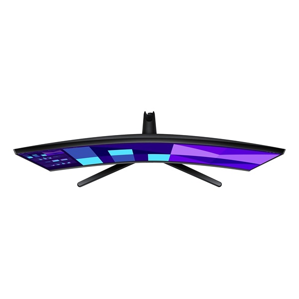 SAMSUNG Ívelt VA 100Hz monitor 27" S39GD, 1920x1080, 16:9, 250cd/m2, 4ms, HDMI/VGA (LS27D390GAUXEN)
