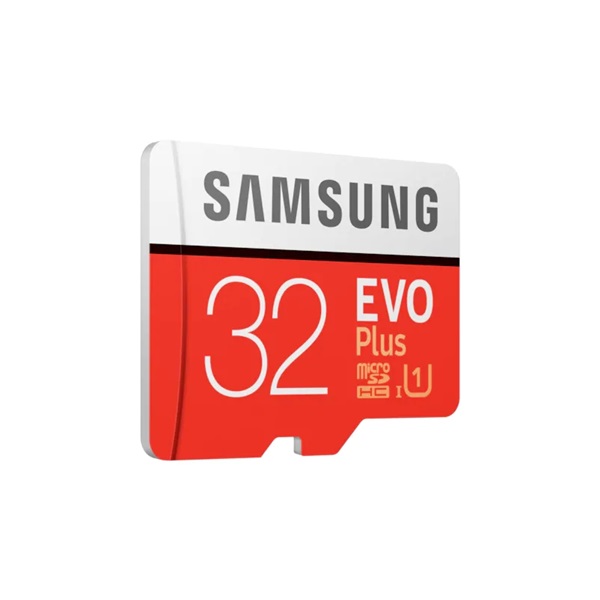 SAMSUNG Memóriakártya EVO Plus microSD kártya 32GB, CLASS 10, UHS-1 Grade1, + Adapter, R95/W20 (MB-MC32GA/EU)