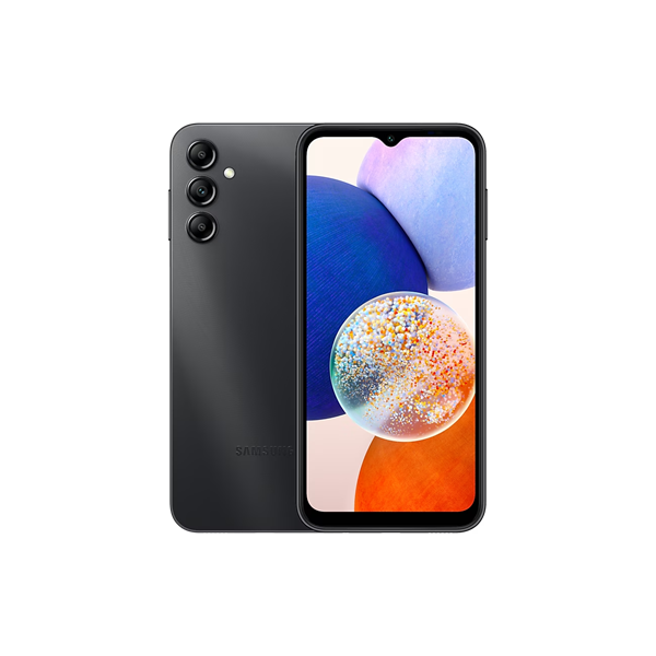 SAMSUNG Okostelefon Galaxy A14 5G (Fekete, 128GB) (SM-A146PZKGEUE)