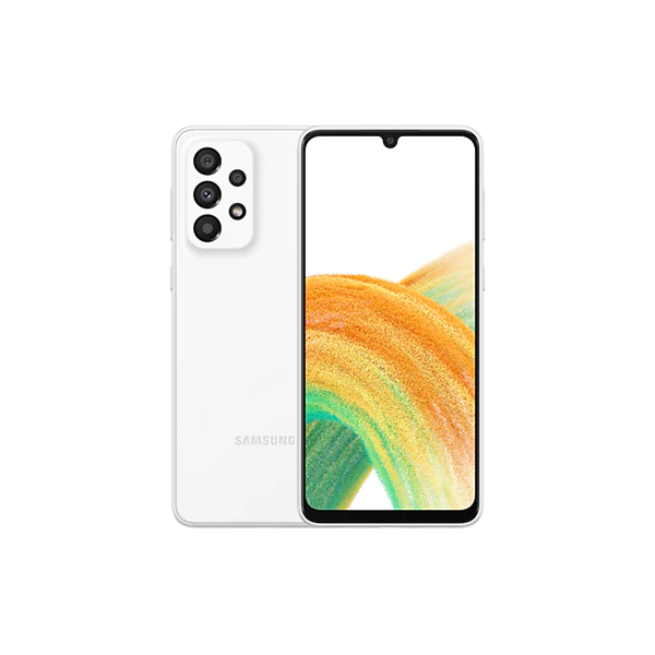 SAMSUNG Okostelefon Galaxy A33 5G (SM-A336/DS White/A33 5G/DualSIM/128GB) (SM-A336BZWGEUE)