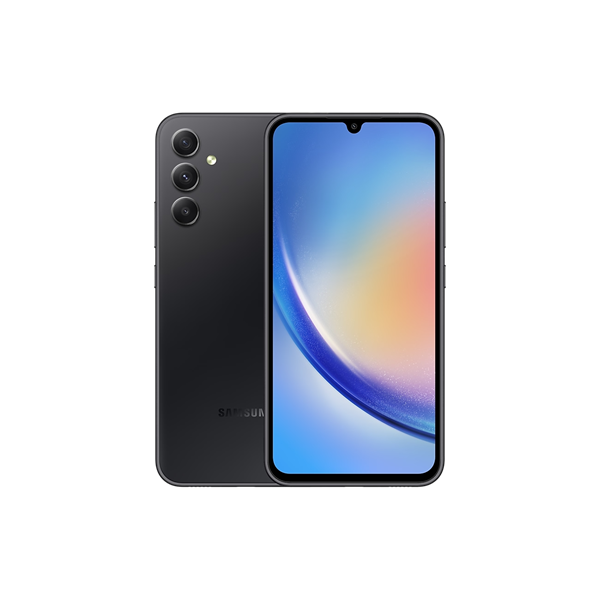 SAMSUNG Okostelefon Galaxy A34 5G (Király Grafit, 128 GB) (SM-A346BZKAEUE)