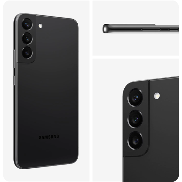 SAMSUNG Okostelefon Galaxy S22+ 5G (SM-S906/DS Phantom Black/S22+ DualSIM/128GB) (SM-S906BZKDEUE)