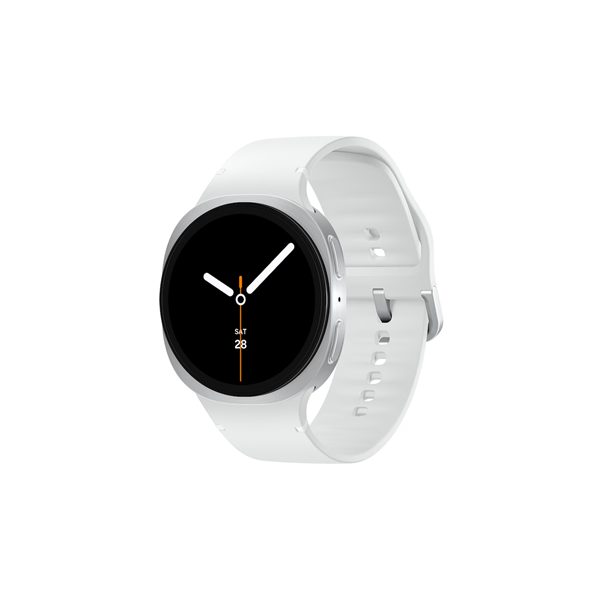 SAMSUNG SM-L335 Galaxy Watch8 Okosóra (44mm, LTE), Ezüst (SM-L335FZSAEUE)