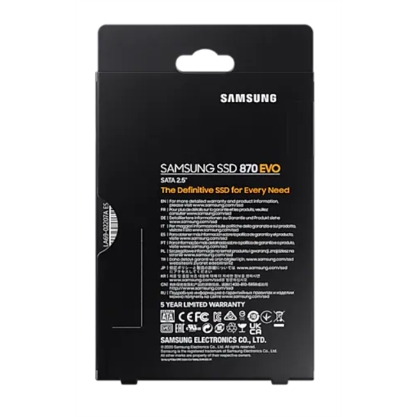 SAMSUNG SSD 870 EVO SATA III 2.5 inch 1TB (MZ-77E1T0B/EU)