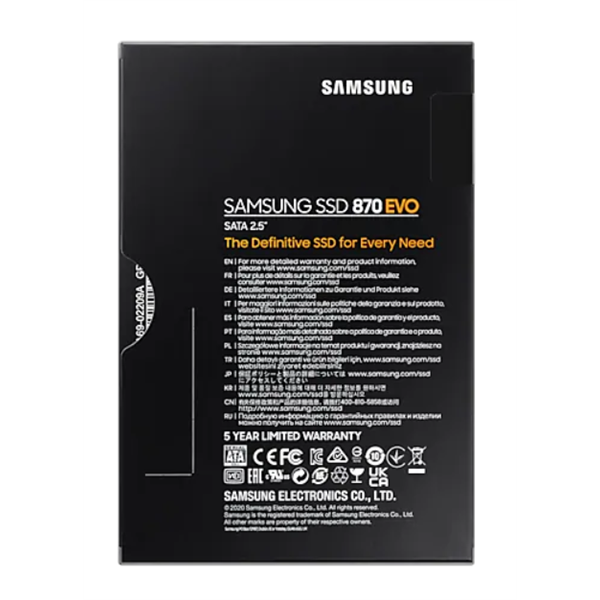 SAMSUNG SSD 870 EVO SATA III 2.5 inch 1TB (MZ-77E1T0B/EU)