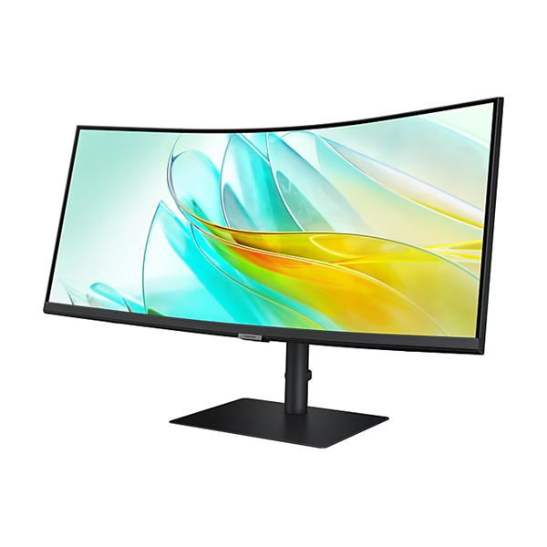 SAMSUNG Ívelt VA monitor 34" S65UC, 3440x1440, 21:9, 350cd/m2, 5ms, HDMI/DisplayPort/3xUSB/USB-C/LAN, hangszóró (LS34C652UAUXEN)