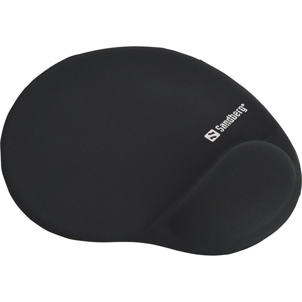 SANDBERG Egérpad és ergonomikus eszköz, Gel Mousepad with Wrist Rest (520-23)
