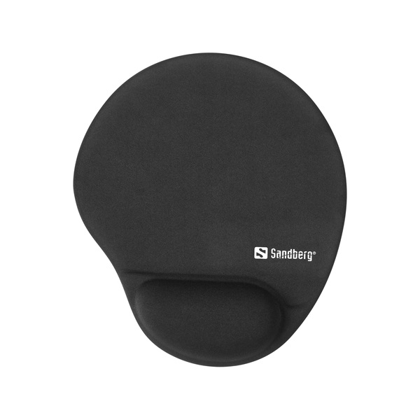 SANDBERG Egérpad és ergonomikus eszköz, Memory Foam Mousepad Round (520-37)