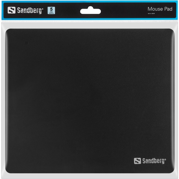 SANDBERG Egérpad és ergonomikus eszköz, Mousepad Black (520-05)