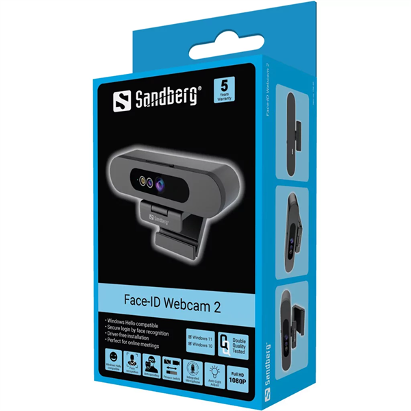 SANDBERG Face-ID Webkamera 2 (134-40)