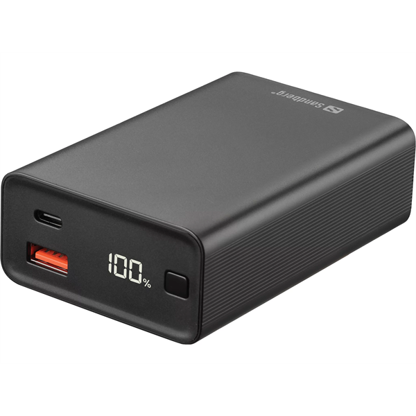 SANDBERG Hordozható akkumulátor, Travel powerbank 20000 PD65W (420-95)