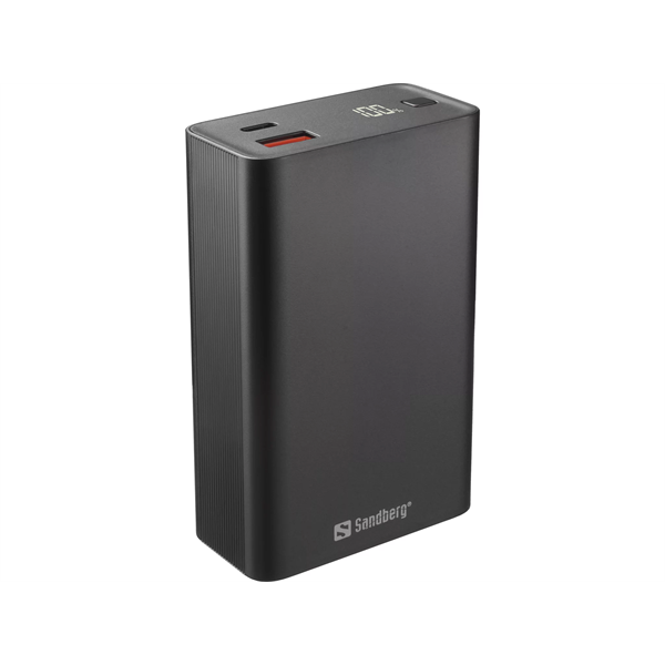 SANDBERG Hordozható akkumulátor, Travel powerbank 20000 PD65W (420-95)