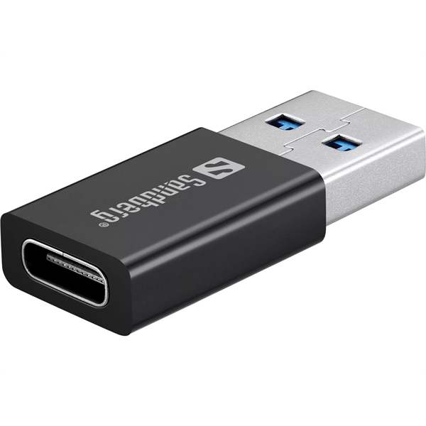 SANDBERG Külső meghajtó, USB-C/A DVD Drive (136-62)