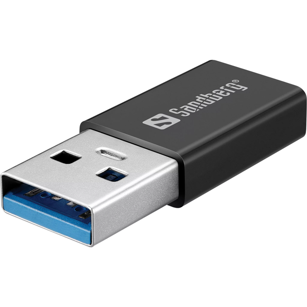 SANDBERG Külső meghajtó, USB-C/A DVD Drive (136-62)