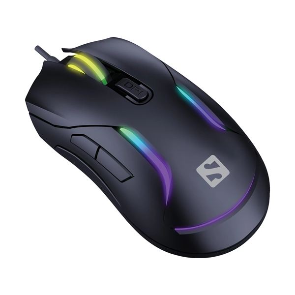 SANDBERG LightFlow 6D Gamer Egér (640-27)