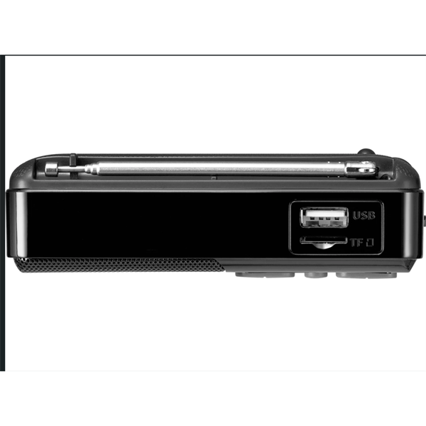 SANDBERG Speaker Radio FM + BT recharge, MP3 playable from USB or TF-Card, Super Small, 5 év garancia (421-18)