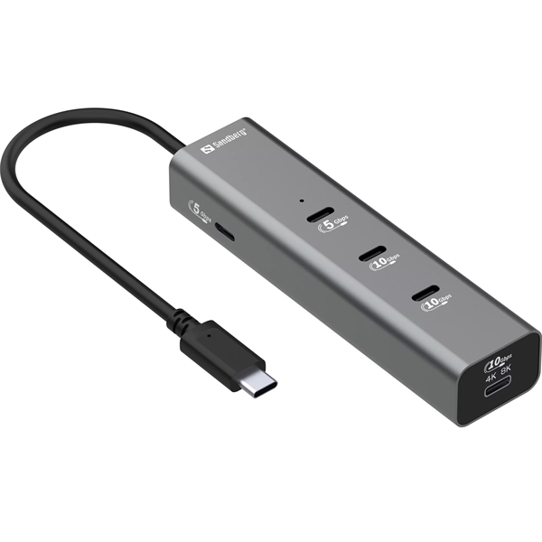 SANDBERG USB-C Port, 5-in-1 MediaDock (136-78)