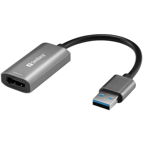 SANDBERG USB-adapter, HDMI Capture Link to USB (134-19)