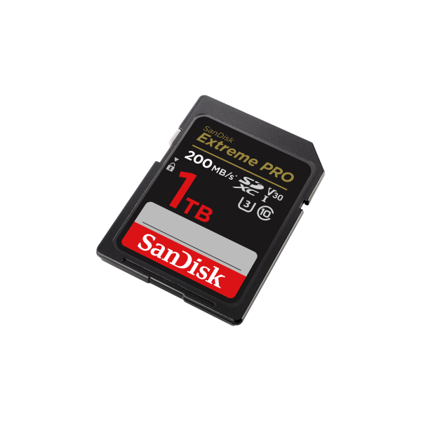 SANDISK 121599, SDXC EXT PRO KARTYA 1TB, 200/140 MB/s , UHS-I, Class 10, U3, V30 (00121599)