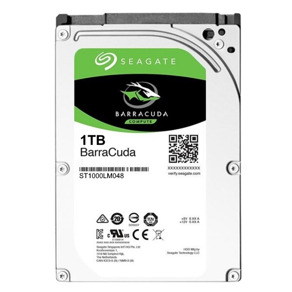 SEAGATE 2.5" HDD SATA-III 1TB 5400rpm 128MB Cache 7mm (ST1000LM048)