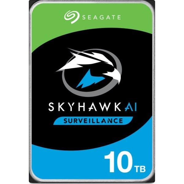 SEAGATE 3.5" HDD SATA-III 10TB 7200rpm 256MB Cache Skyhawk (ST10000VE001)