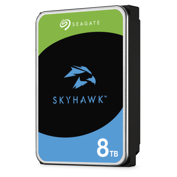 SEAGATE 3.5" HDD SATA-III 8TB 5400rpm 256MB Cache Skyhawk (ST8000VX010)