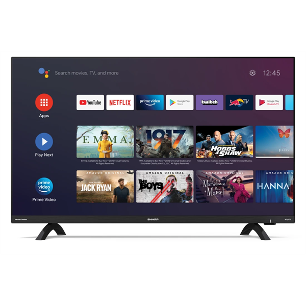 SHARP 32" HD READY ANDROID TV™ 32DI2EA (1366x768, HDMI-ARC/2xUSB/Bluetooth/3xHDMI/LAN/WiFi/Micro SD) (32DI2EA)