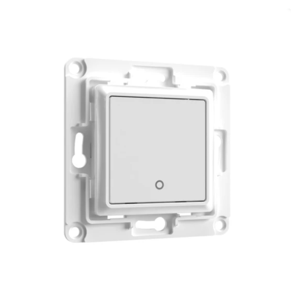 SHELLY Fali Villanykapcsoló, 1 Gombos, fehér - SHELLY WALL SWITCH 1XBTN WHITE (SHELLY WALL SWITCH 1XBTN WHITE)