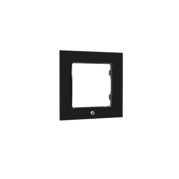 SHELLY Fali Villanykapcsoló Keret, 1-es fekete - SHELLY WALL SWITCH FRAME X1 BLACK (SHELLY WALL SWITCH FRAME X1 BLACK)
