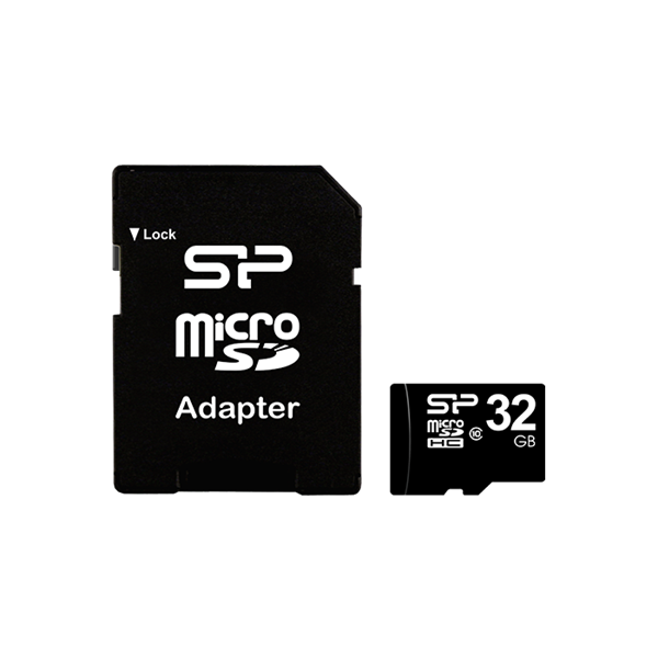 SILICON POWER Memóriakártya MicroSDHC 8GB CL10 + adapter (SP008GBSTH010V10SP)