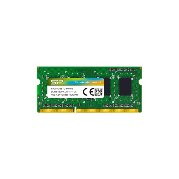 SILICON POWER NB Memória DDR3 8GB 1600Mhz CL11 SODIMM (SP008GBSTU160N02)