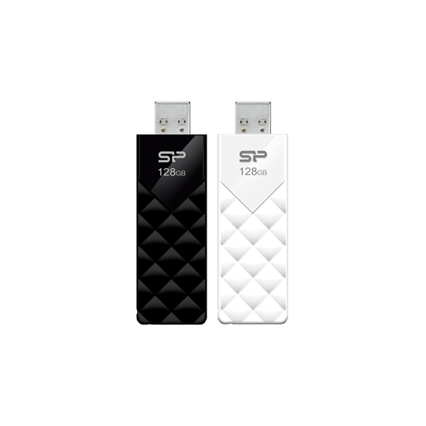 SILICON POWER Pendrive 64GB, Ultima - U03 USB 2.0, Fekete (SP064GBUF2U03V1K)