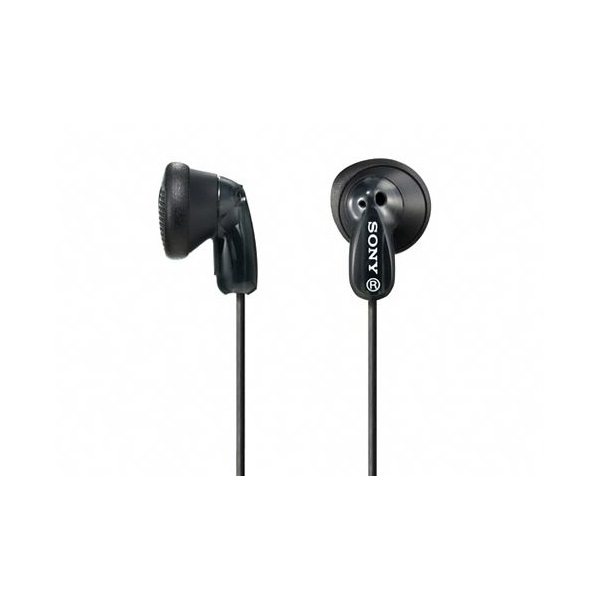 SONY MDRE9LPB.AE, 18-22000 Hz, 16 ohm, 3.5 mm Jack, 1,2 m Vezetékes Fülhallgató, Fekete (MDRE9LPB.AE)