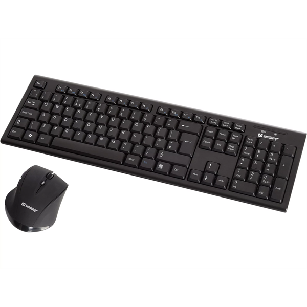 Sandberg Wireless Office DesktopSet, Billentyűzet & Egér (631-23)