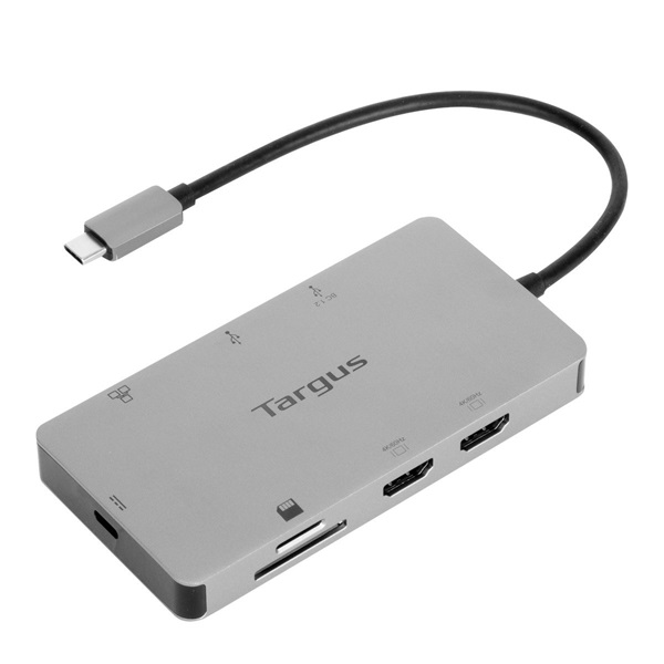 TARGUS Dock / USB-C Dual HDMI 4K Docking Station with 100W PD Pass-Thru (DOCK423EU)