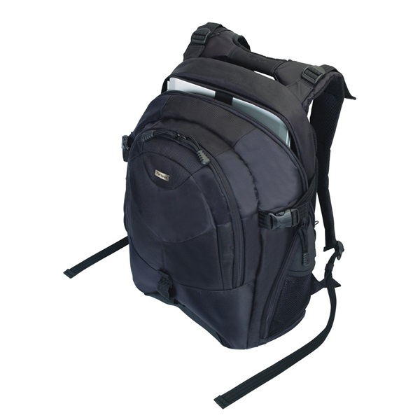 TARGUS Notebook hátizsák TEB01, Campus 15-16" Backpack - Black (TEB01)