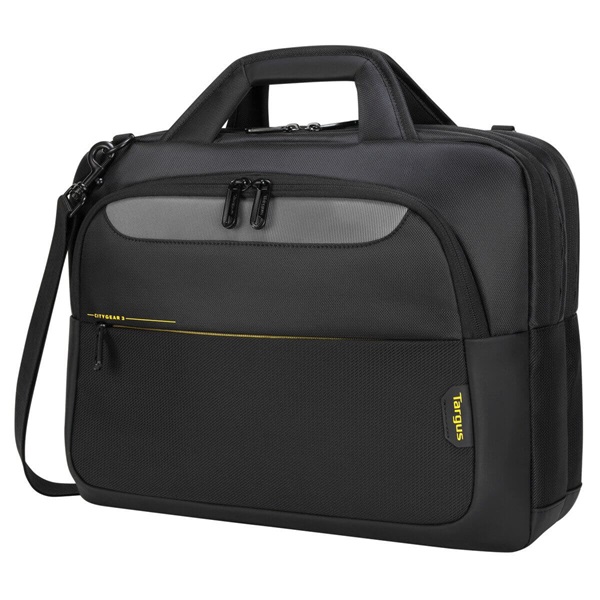 TARGUS Notebook táska TCG460GL, CityGear 14-15.6" Topload Laptop Case - Black (TCG460GL)