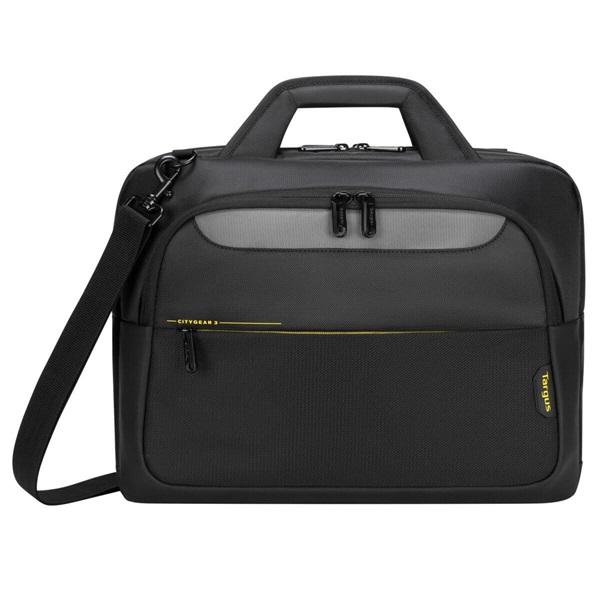 TARGUS Notebook táska TCG460GL, CityGear 14-15.6" Topload Laptop Case - Black (TCG460GL)