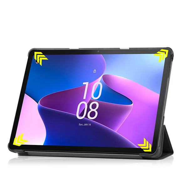 TECH-PROTECT LENOVO TAB M10 10.1 (3RD GEN.) TB-328 TABLET TOK ON/OFF FUNKCIÓVAL - BLACK (ECO CSOMAGOLÁS) (FN0521)